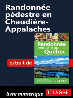 cover image of Randonnée pédestre en Chaudière-Appalaches